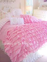 Rated 4 out of 5 stars. Perfectly Pink Dreamy Ruffles Shabby Cottage Chic Comforter Quilt Set Chic Comforter Shabby Chic Bedrooms Chic Bedroom