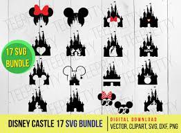 Free Free 98 Disney Castle With Minnie Head Svg SVG PNG EPS DXF File