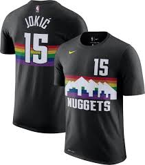 He says, at the time, the nba couldn't get rid of it soon enough. Nike Men S Denver Nuggets Nikola Jokic Dri Fit City Edition T Shirt Dick S Sporting Goods