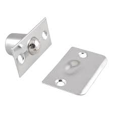 This kit can be used to easily repair a door that fails to latch when it is closed. Ram Pro Closet Door Ball Catch Drive In Ball Catch With Strike Plate Adjustable Spring Ball For Wood And Metal Closet Cabinet Door Latch Invisible Cupboard Closure Pack Of 2 Tools Home