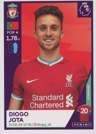 Entdecke alle neuen trikots von diogo jota. 375 Diogo Jota Liverpool Premier League 2021 Sticker Football Cards Direct