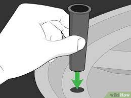 Make sure the neck of the stem finds the hole in the rim and pull the stem out by the handle of the puller tool. 3 Ways To Install Valve Stems On Tires Wikihow