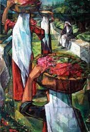 امل العودة لوحة من اعمال الفنان المبدع الراحل اسماعيل شموط Palestine Art Middle Eastern Art Middle Eastern Artists