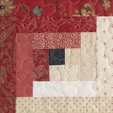 Recommandation de tissus pour fabriquer un set de table personnalisé. Log Cabin Facile Avec Les Regles De Patchwork De Marti Michell
