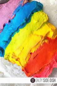 Pillowy light cloud bread cloud bread is soft and pillowy light. Rainbow Cloud Bread Tiktok Viral Salty Side Dish