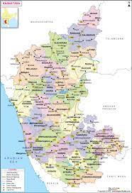 District map of gulbarga showing major roads, district boundaries, headquarters, rivers and other towns of gulbarga, karnataka. Karnataka Map State And Districts Information And Facts
