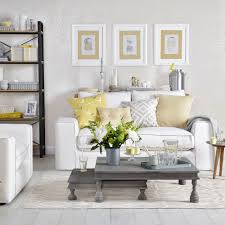When decorating a living room that's limited in size, trying to fit everything i can make it feel cramped and cluttered. Yellow And Grey Living Room Ideas Colour Combinations To Suit All Styles