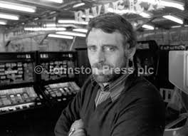 20378059-Regular at the Links Fair in Kirkcaldy, Marcel Morrison, chairman  of the Scottish section of the Showman s Guild, April 1984.