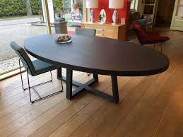 tours design massief eiken tafel ovale eettafels ovalen tafel eettafel