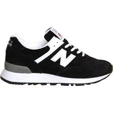 Black And White New Balance Womens New Balance 576 Suede Trainers Black And White Sneakers Suede Trainers Suede Caps