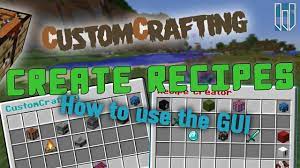 What is a minecraft server list? Customcrafting Advanced Custom Recipe Plugin 1 15 1 17 Free Spigotmc High Performance Minecraft