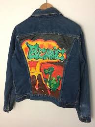 Vintage 80 S Levi S Graffiti Hand Painted Denim Jean Jacket Size 42r Made In Usa Ebay I custom paint a denim jacket with horror characters using gac900 right now, for a limited time, you can get 3 months of audible. vintage 80 s levi s graffiti hand painted denim jean jacket size 42r made in usa ebay