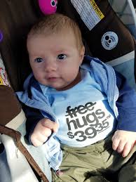 Hey Reddit I M The Dad Who Was Charged 39 35 To Hold My Son At The Hospital Here S My Kid In His New Favorite Shirt Baby Bump Maternity Real Baby Dolls Cute