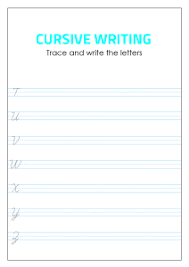 Uppercase letters worksheets big alphabet letters cursive alphabet letters. Capital Cursive Alphabet Writing T Z Worksheets For Second Third Grade English Worksheets Schoolmykids Com