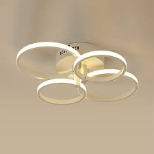 With over 200 choices, many our own exclusive designs, it's so refreshing to shop our collection of exciting and captivating ceiling lights!many homes come with boring or truly unattractive flush mount lights and changing them out can do so much to improve the style in your room and show your own unique personality. Maso Home Modern Style Flush Mount Light Ceiling 56w Led Light Pendant Ceiling Lights White Integrated 4 Led Lights With Remote Control Buy Online In Dominica At Dominica Desertcart Com Productid 52239184