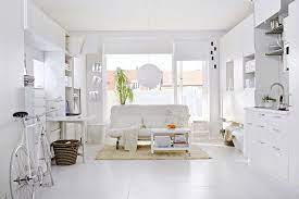 Ikea S White Room Small Spaces Small Room Decorating Ideas Houseandgarden Co Uk Ikea Small Spaces Small Space Living Small Apartment Design