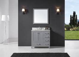 It is a really easy process and is simple enough that virtually any do. Exclusive Heritage Colette 36 Single Sink Bathroom Vanity In Taupe Grey With White Carrara Marble Top Basin And Mirror Set Co 10136s Wmtp Exclusive Heritage Usa