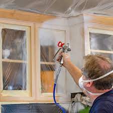 Ideally, you would use a paint sprayer to paint everything. How To Paint Cabinets With An Airless Paint Sprayer Graco Homeowner