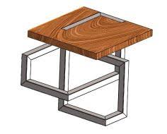 This gives it a unique appearance, as well as added strength and stability. Upcycle Inspiration Mobius Cube Side Table Aesthetics Of Design