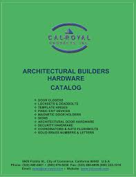 architectural builders hardware catalog manualzz com