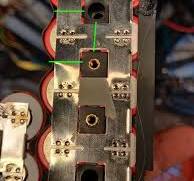 lithium ion - 18650 battery pack - How to remove (thick ...
