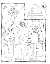 Study the fall colors outside and see if you can recreate these reds yellows oranges and browns in your coloring. Skiing Coloring Pages Ski Utah