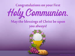 Maybe you would like to learn more about one of these? First Holy Communion Wishes And Messages Wishesmsg