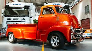Image result for Orange 1954 Truck