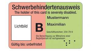 Es ist nur ein hinweis. Schwerbehindertenausweis Arbeit Gesundheit Soziales