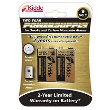 A carbon monoxide detector and an alarm are designed to alert users about the unsafe level of carbon monoxide. Kidde 9v Batteries 2 Count Walmart Com Walmart Com