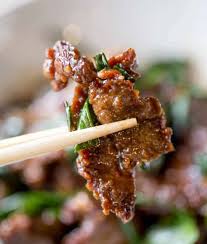 Serve with rice or noodles. Easy Mongolian Beef Dinner Then Dessert