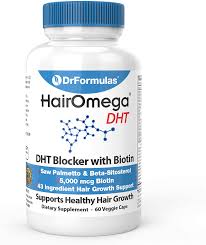 If you're not lacking any of these nutrients, try a mild supplement like collagen powder or horsetail. Amazon Com Drformulas Hairomega Dht Blocker Biotin 5000 Mcg Vitamins For Hair Growth Supplement Hair Loss Pills For Women And Men 30 Day Supply Health Personal Care