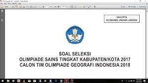 Pembahasan Osk Geografi 2018 Nomor 1 5 Youtube