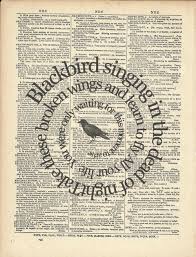 Black Bird In The Dead Of Night Blackbird First Heard On The Movie Across The Universe And Loved It Ever Since Of Course I Love The Beatles Vers Song Lyrics Art Beatles Art Black Bird