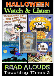 Halloween Books Watch And Listen Halloween Read Alouds Halloween Books Read Aloud