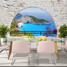 Stala Vodeodolna Vliesova Fototapeta Kalamaki Zakynthos Je Urcena K Lepeni Na Stenu S Pouzitim Lepidla Na T Home Wallpaper Wall Wallpaper Mural Wallpaper