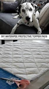Diy Water Pee Resistant Furniture Pads And Dog Bed Toppers Waterproof Dog Bed Dog Pee Pads Dog Mattresses
