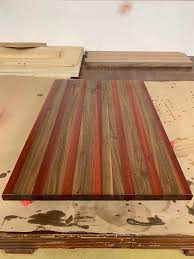 Maybe you would like to learn more about one of these? Cutting Board Walnut And Blood Wood Happy With The Way It Came Out Woodworking