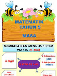 For more information and source, see on this link : Masa Dan Waktu Tahun 5