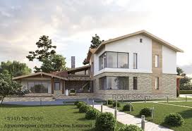 проект дома с баней и гаражом под одной крышей Proekt Doma V Sovremennom Stile S Uglovymi Oknami Pos Alye Parusa Dvuhetazhnyj Dom Obedinen S Banej I Terrasoj S Pechyu Ba Dom Proekty Domov Domashnyaya Moda