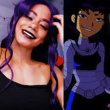 Closet Cosplay No. 33 Blackfire」Your childhood crush all grown up & 💯% the  reason I'm into girls #nocap 。。 Can I get some 🖤💜's in the comments for  best girl?! 。。 。。 #