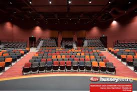 Fixed Quattro Auditorium Seating Complemented By Portable