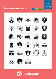 Download Modern Insurance Icon Pack Available In Svg Png Eps Ai Icon Fonts Icon Icon Pack Icon Font