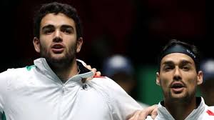 He reached the second week of a grand slam for the first time at wimbledon before reaching the last four of the us open, where he beat the likes of gael monfils, falling to eventual champion rafael nadal. Atp Cup Berrettini Fognini Help Italy Seal Semi Final Spot Tennis News India Tv