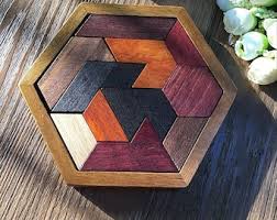 From the cabinets in your kitchen to a piece of furniture to a fun craft, there are plenty of wood items you can paint. Wood Puzzle Etsy