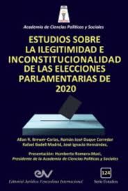 Kreab research unit presenta una nota ejecutiva sobre las elecciones estadounidenses en la que recoge. Libro Estudios Sobre La Ilegitimidad E Inconstitucionalidad De Las Elecciones Parlamentarias De 2020 Allan R Brewer Carias Rafael Badell Madrid Jos Eacute Ignacio Hern Aacute Ndez Isbn 9781649213969 Comprar En Buscalibre