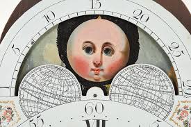 Important Virginia Federal Patriotic Tall Case Clock sold at auction