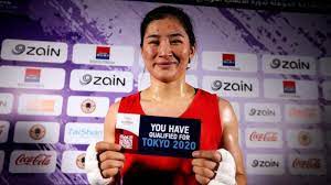 Li qian displays a ticket saying, you have qualified for tokyo 2020 to the media in amman, jordan, march 8, 2020. Chinese Boxer Li Qian Gunning For Olympic Glory Sports China Daily