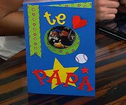 Resultado de imagen de tarjetas para hacer los niños para el dia del padre en casa