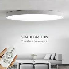 Profi Led Deckenlampe Deckenleuchte Dimmbar Wohnzimmer Beleuchtung Super Slim De Ebay Led Deckenlampen Wohnzimmer Leuchte Beleuchtung Wohnzimmer Decke